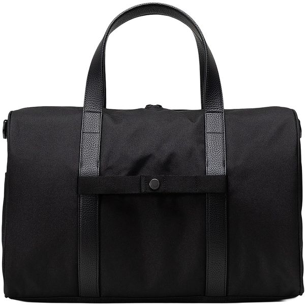 An image of a Custom Herschel Novel Carry On Duffle Bag in Black!