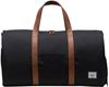 An image of a Custom Herschel Recycle Novel Duffel in Black!