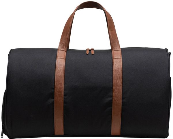 An image of a Custom Herschel Recycle Novel Duffel in Black!