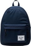 An image of a Custom Herschel Recycled XL Classic 15in Computer Backpack in Navy!