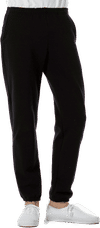Am image of a Custom LA Apparel Heavy Fleece Sweatpant 14oz in Black!