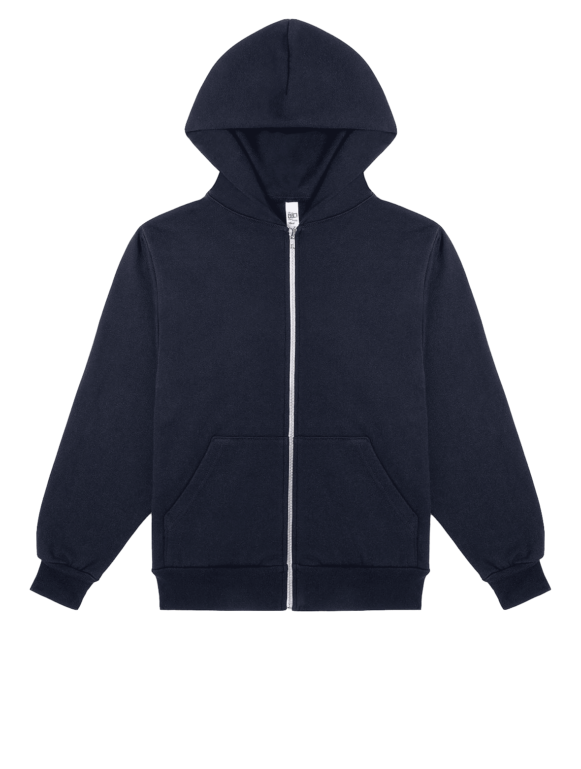 LA Apparel LS Heavy Fleece Zip Up 14 Oz in Navy