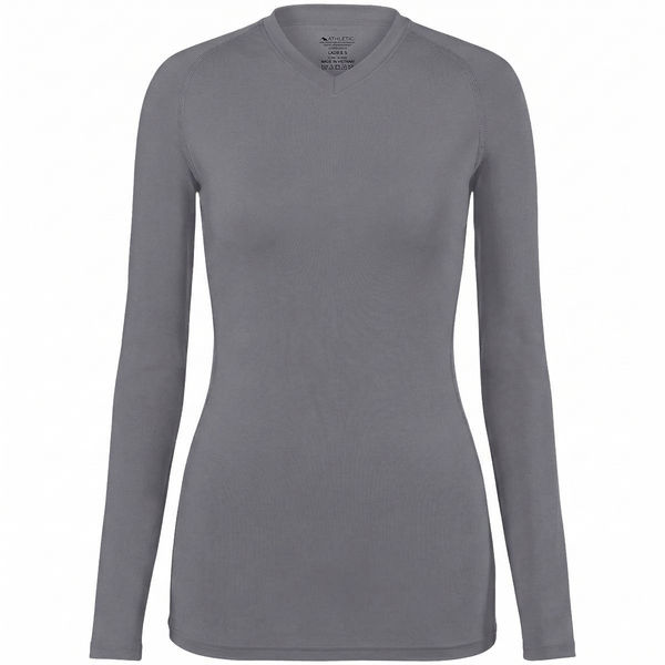 An image of a Custom High Five Ladies Maven Volleyball Jersey in Graphite!