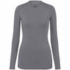 An image of a Custom High Five Ladies Maven Volleyball Jersey in Graphite!