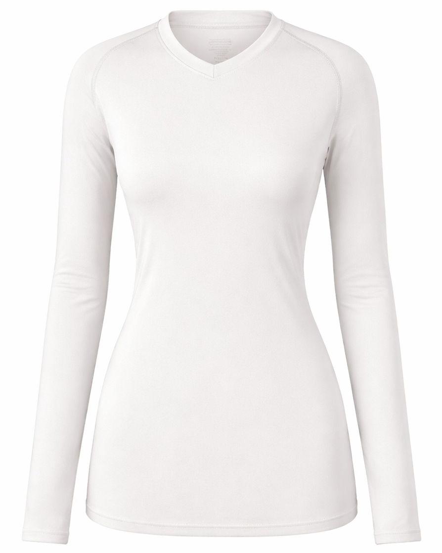 High Five Ladies Maven Volleyball Jersey in White
