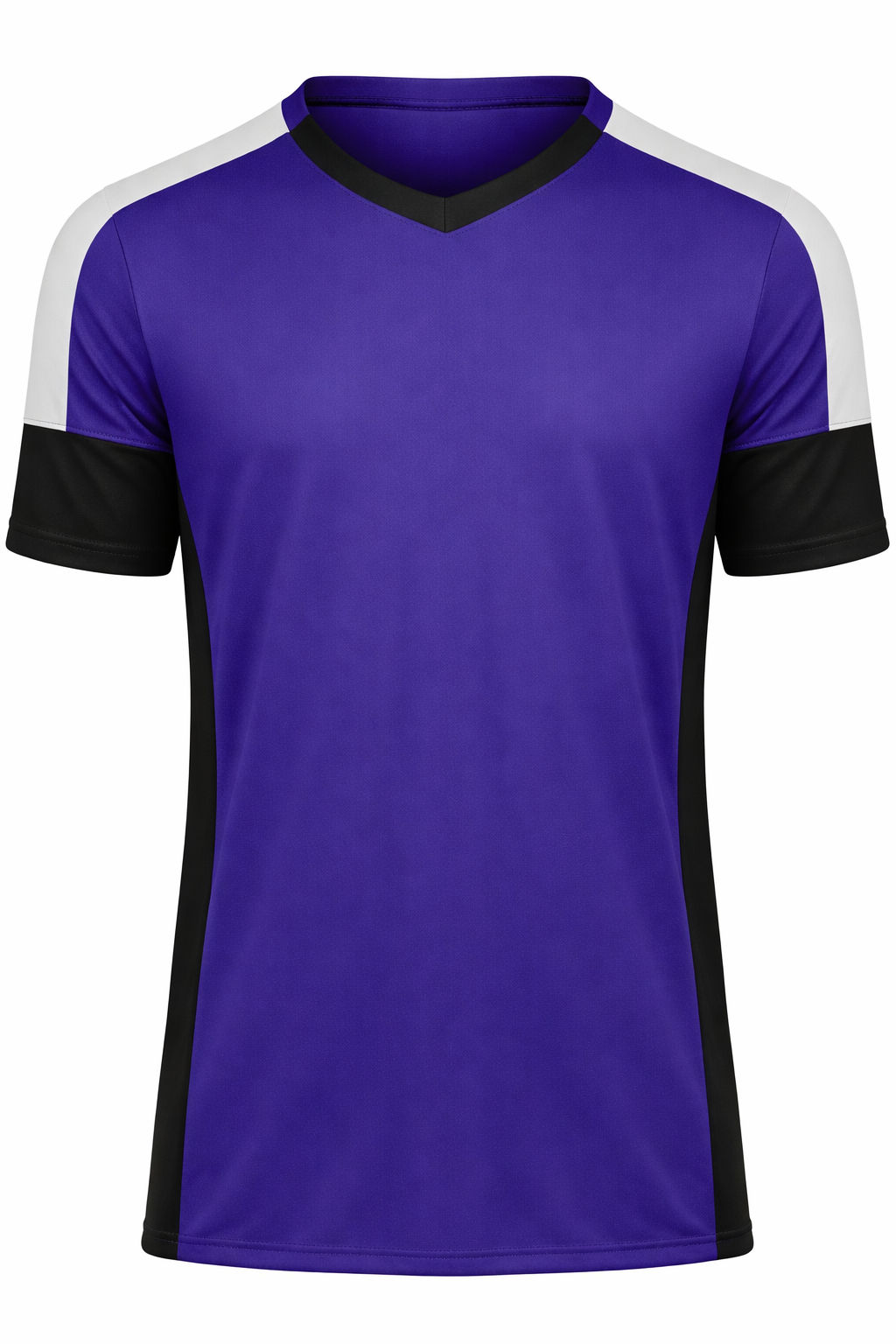 High Five Wembley Soccer Jersey in Purple/Black/White