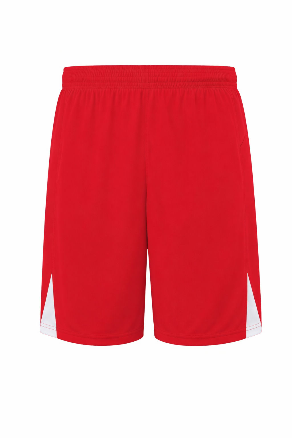 High Five Youth Hawk Soccer Shorts in Scarlet/White