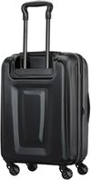 Am image of a Custom High Sierra Terra Trek Carry On Luggage in Black!