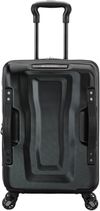 Am image of a Custom High Sierra Terra Trek Carry On Luggage in Black!