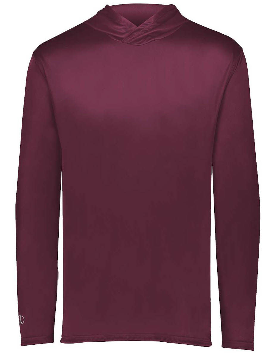 Holloway Momentum Hoodie in Maroon