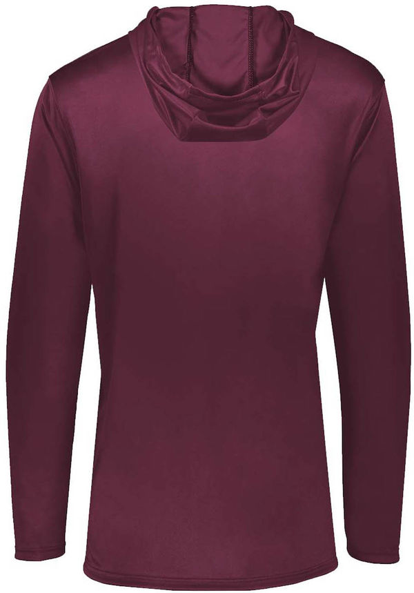 An image of a Custom Holloway Momentum Hoodie in Maroon!