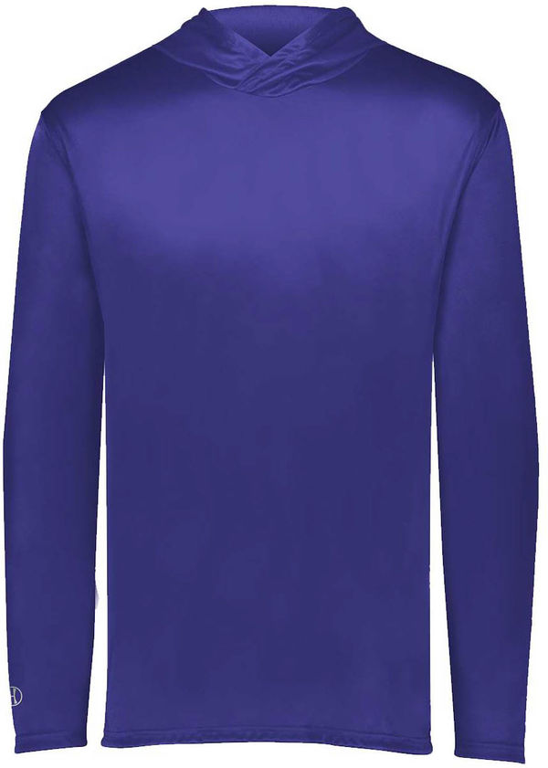 An image of a Custom Holloway Momentum Hoodie in Purple!
