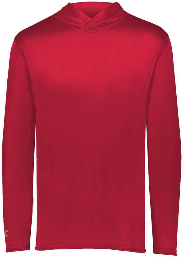 An image of a Custom Holloway Momentum Hoodie in Scarlet!