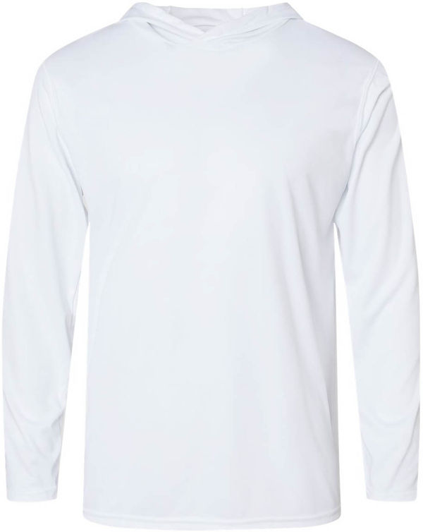 An image of a Custom Holloway Momentum Hoodie in White!