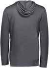 An image of a Custom Holloway Repreve Eco Hoodie in Carbon Heather!
