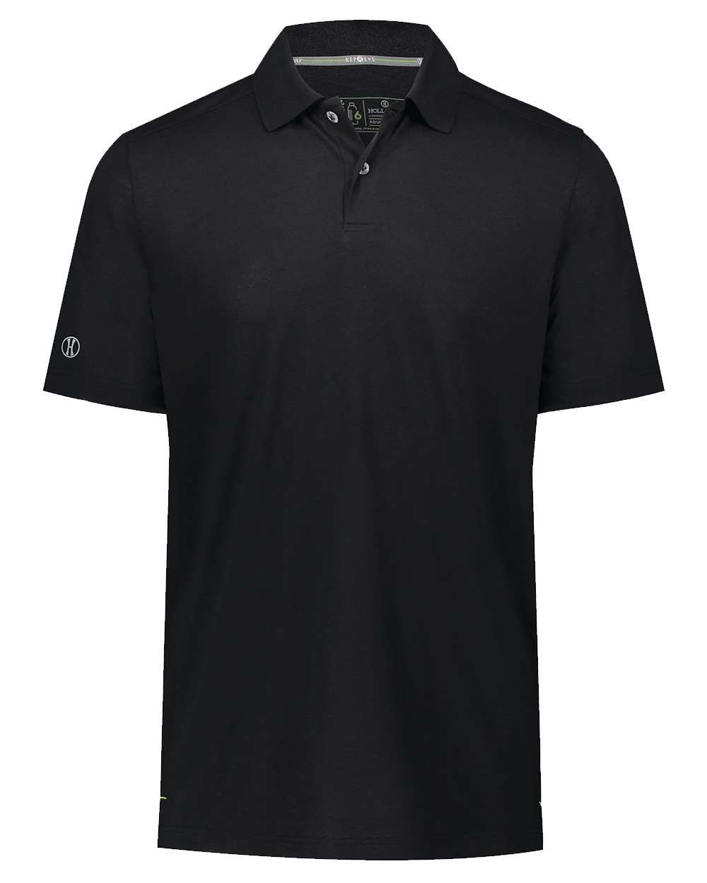 Holloway Repreve Eco Polo in Black