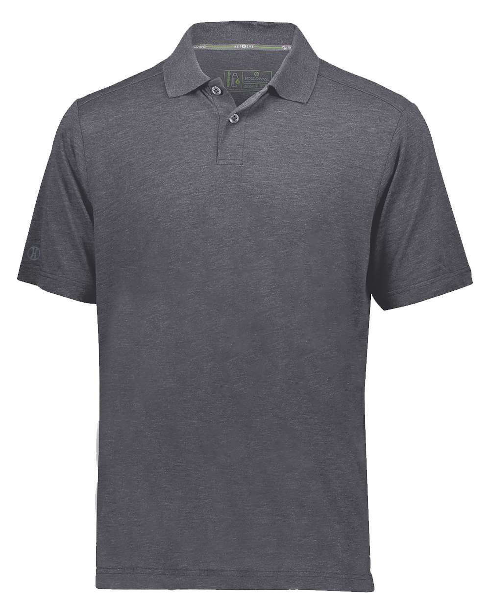 Holloway Repreve Eco Polo in Carbon Heather