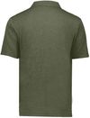 An image of a Custom Holloway Repreve Eco Polo in Olive Heather!