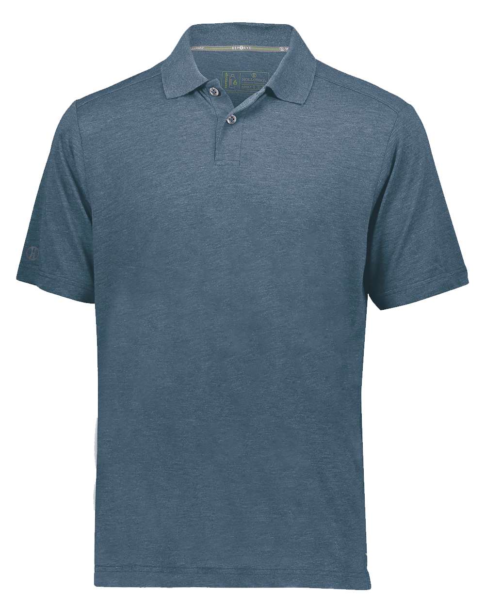 Holloway Repreve Eco Polo in Storm Heather