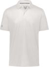 An image of a Custom Holloway Repreve Eco Polo in White!