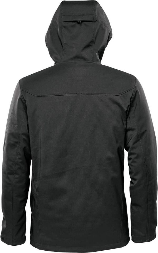 Am image of a Custom Stormtech Men's Epsilon System Jacket in Black!