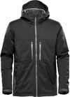 Am image of a Custom Stormtech Men's Epsilon System Jacket in Black!