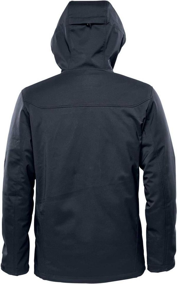 Am image of a Custom Stormtech Men's Epsilon System Jacket in Navy!