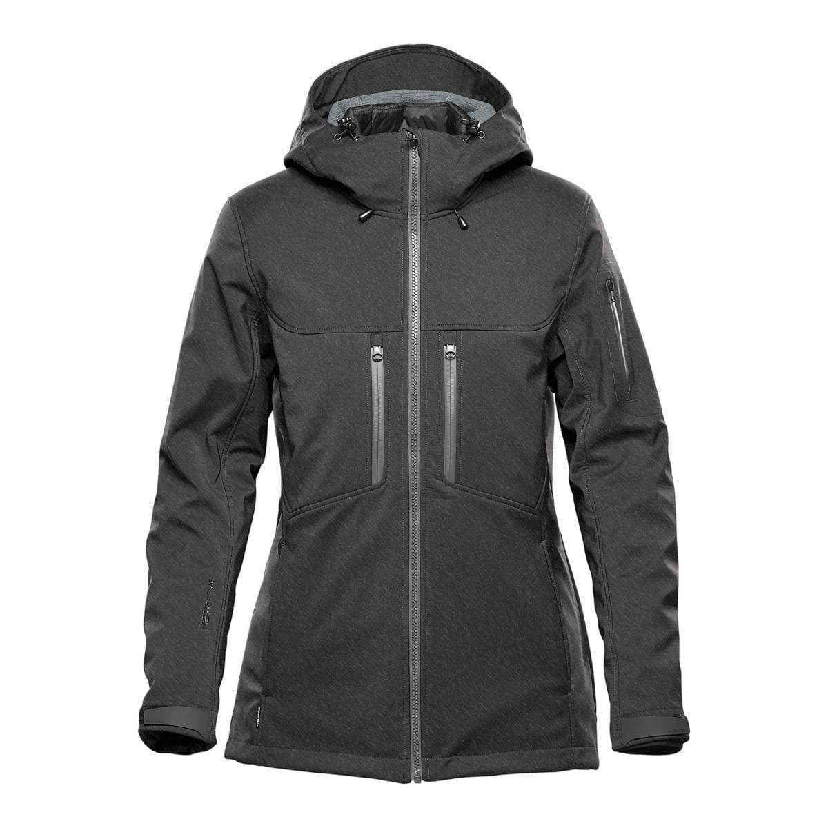 Stormtech Women's Epsilon System Jacket in Charcoal Twill