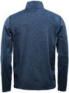 Am image of a Custom Stormtech Men's Treeline Performance Quarter Zip Pullover in Dark Navy!