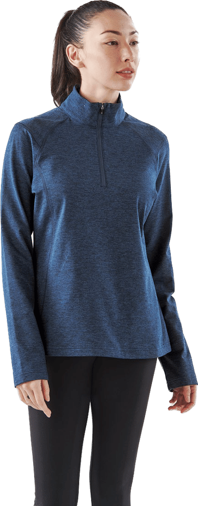 An image of a Custom Stormtech Womens Treeline Performance Quarter Zip Pullover!