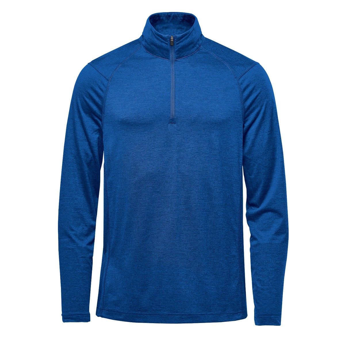 Stormtech Men's Milano Quarter Zip Pullover in Classic Blue Heather