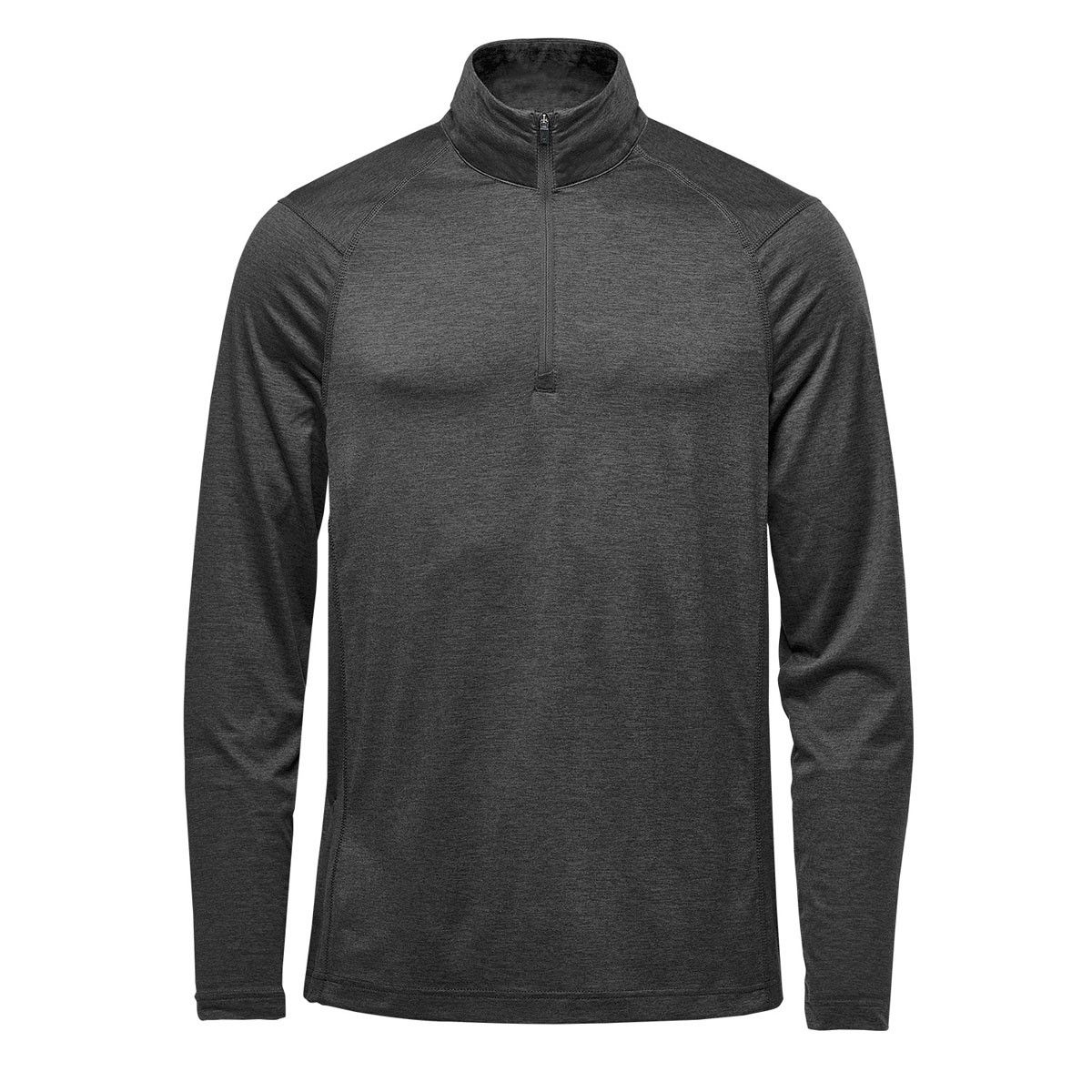 Stormtech Men's Milano Quarter Zip Pullover in Charcoal Heather