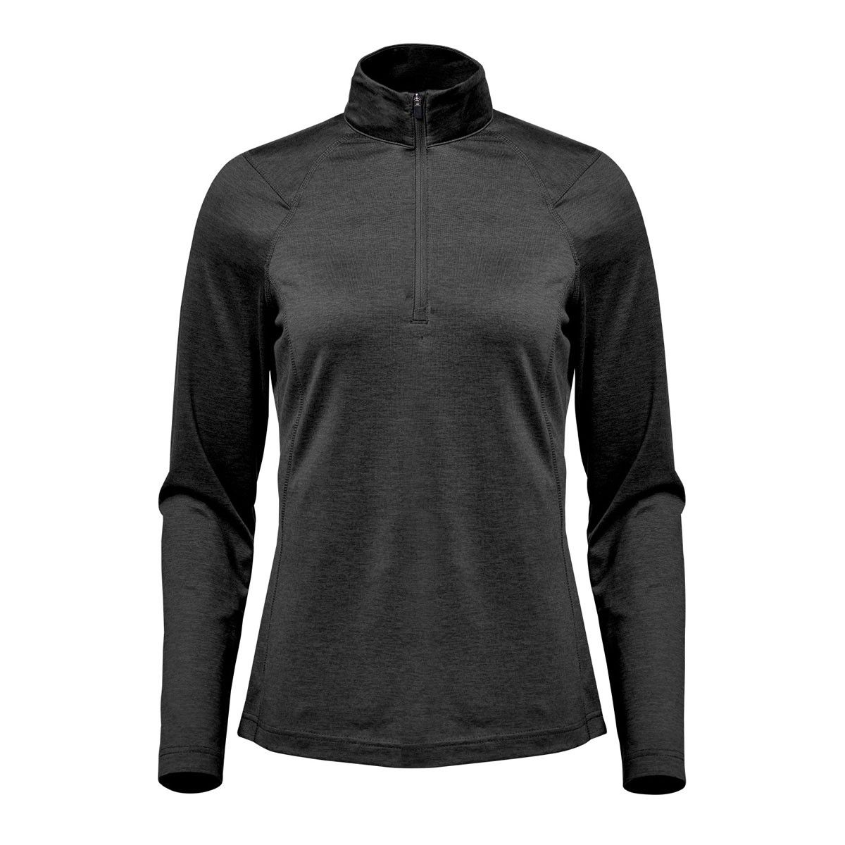Stormtech Women's Milano Quarter Zip Pullover in Black