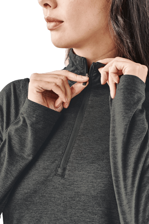 An image of a Custom Stormtech Women's Milano Quarter Zip Pullover!