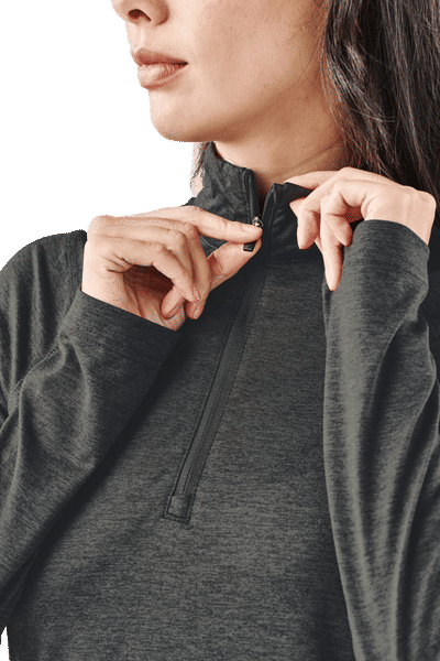 An image of a Custom Stormtech Women's Milano Quarter Zip Pullover!