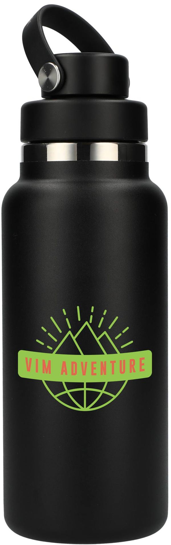An image of a Custom Hydro Flask® Wide Mouth 32oz Bottle with Flex Chug Cap!