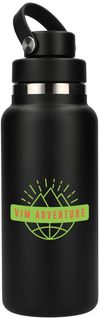 An image of a Custom Hydro Flask® Wide Mouth 32oz Bottle with Flex Chug Cap!