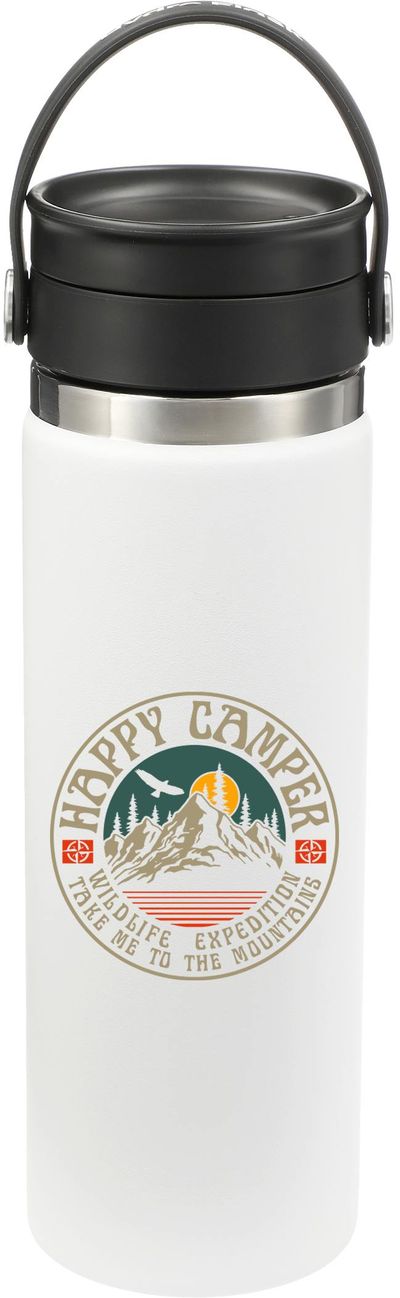 An image of a Custom Hydro Flask® Wide Mouth With Flex Sip Lid™ 20oz!