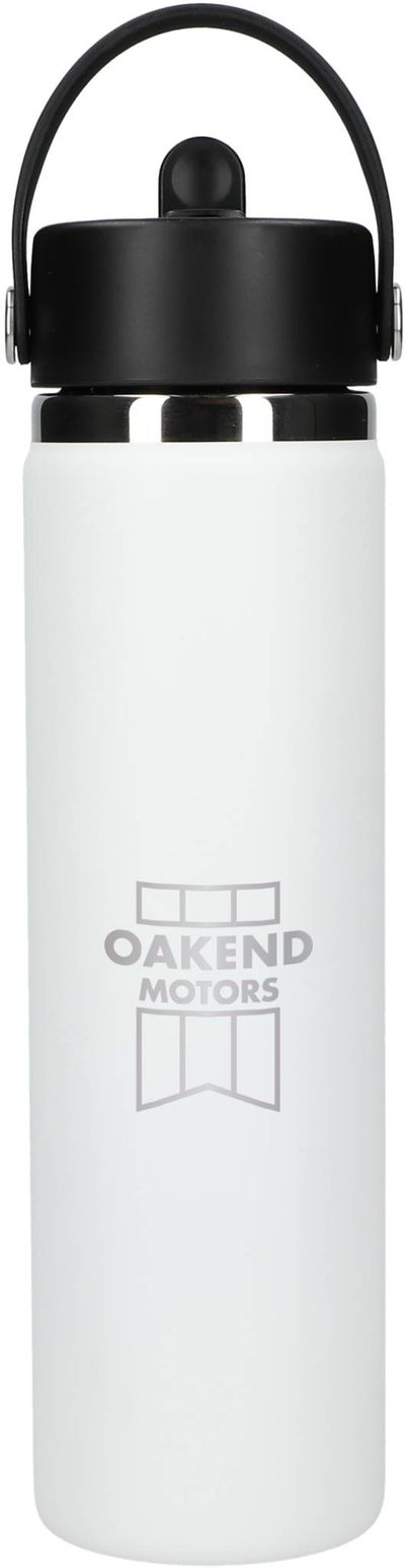 An image of a Custom Hydro Flask® Wide Mouth with Flex Straw Cap 24oz!