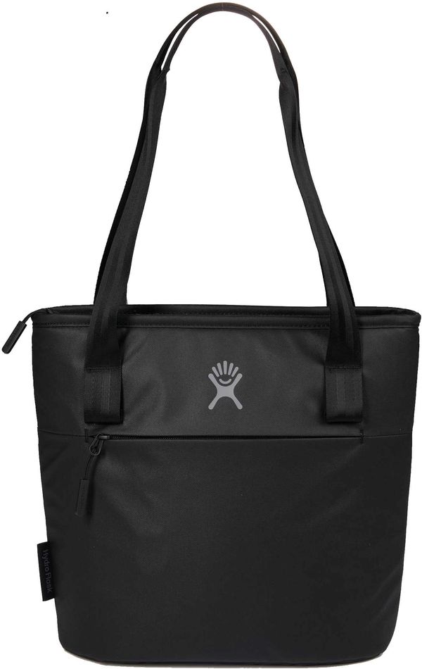 Am image of a Custom Hydro Flask 8L Tote Cooler in Black!