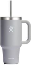 Am image of a Custom Hydro Flask All Around Travel Tumbler 32oz with Straw in Birch!