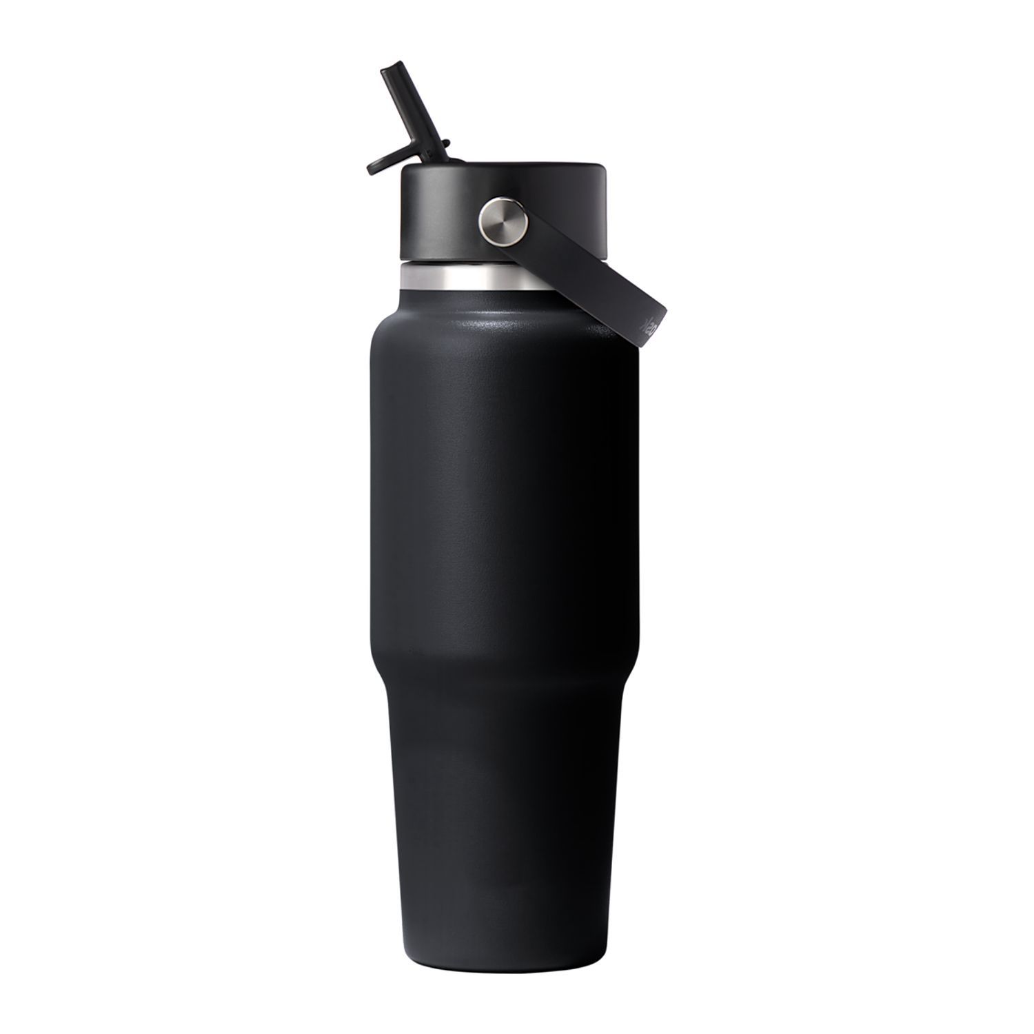 Hydro Flask Travel Bottle With Flex Straw Cap 32oz in Black