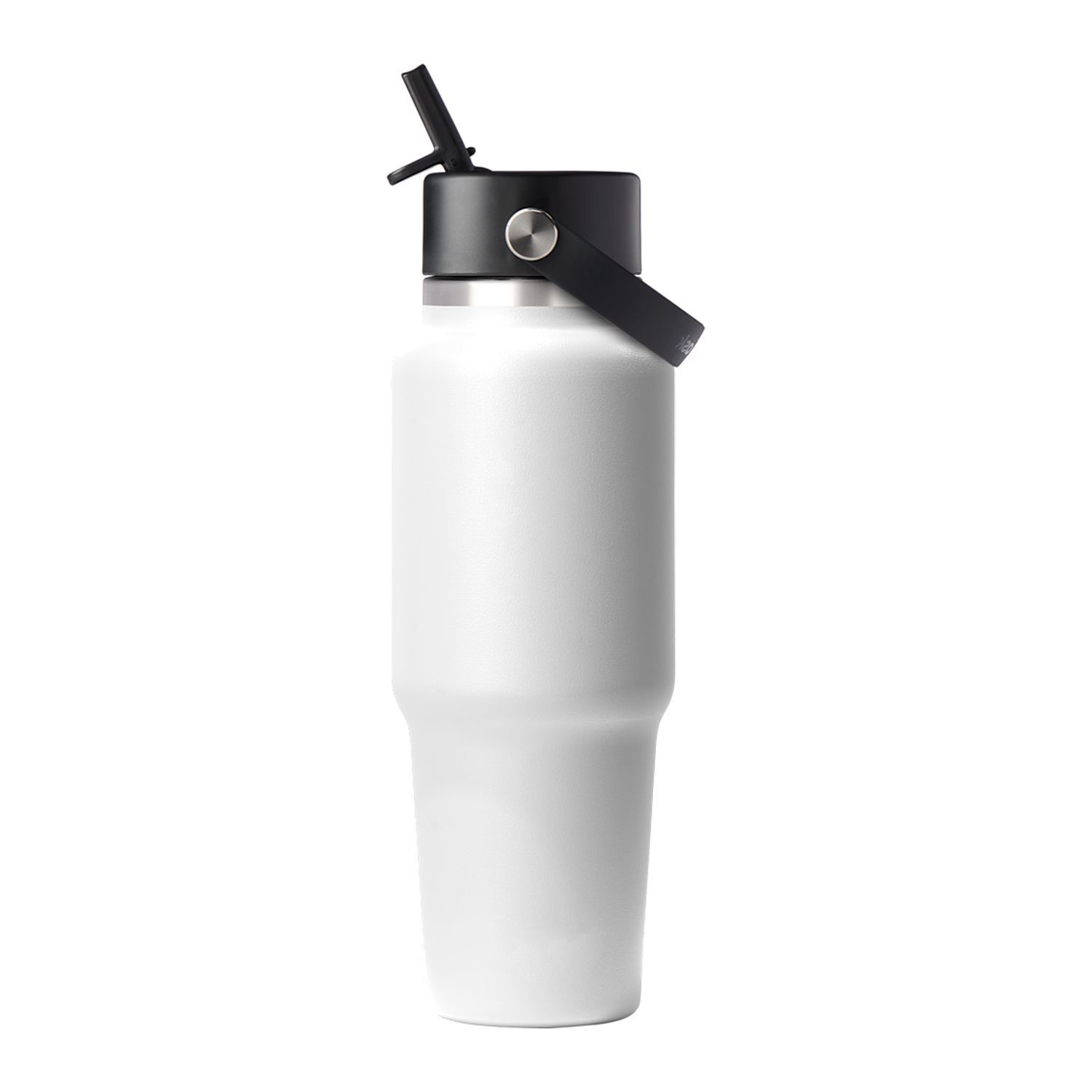 Hydro Flask Travel Bottle With Flex Straw Cap 32oz in white