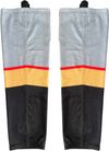 Am image of a Custom Sublimated Hockey Socks in Hockey Fabric!