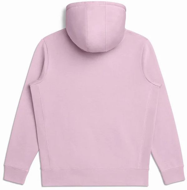 Am image of a Custom Original Favorites Organic Cotton Hooded Sweatshirt in Lavender!