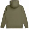Am image of a Custom Original Favorites Organic Cotton Hooded Sweatshirt in Military Olive!