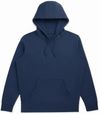 An image of a Custom Original Favorites Organic Cotton Hooded Sweatshirt in Ocean Navy!