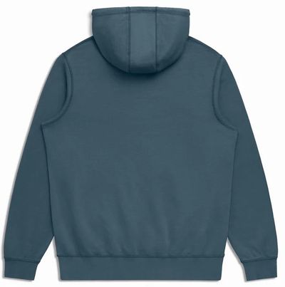 Am image of a Custom Original Favorites Organic Cotton French Terry Hooded Sweatshirt in Seaside!