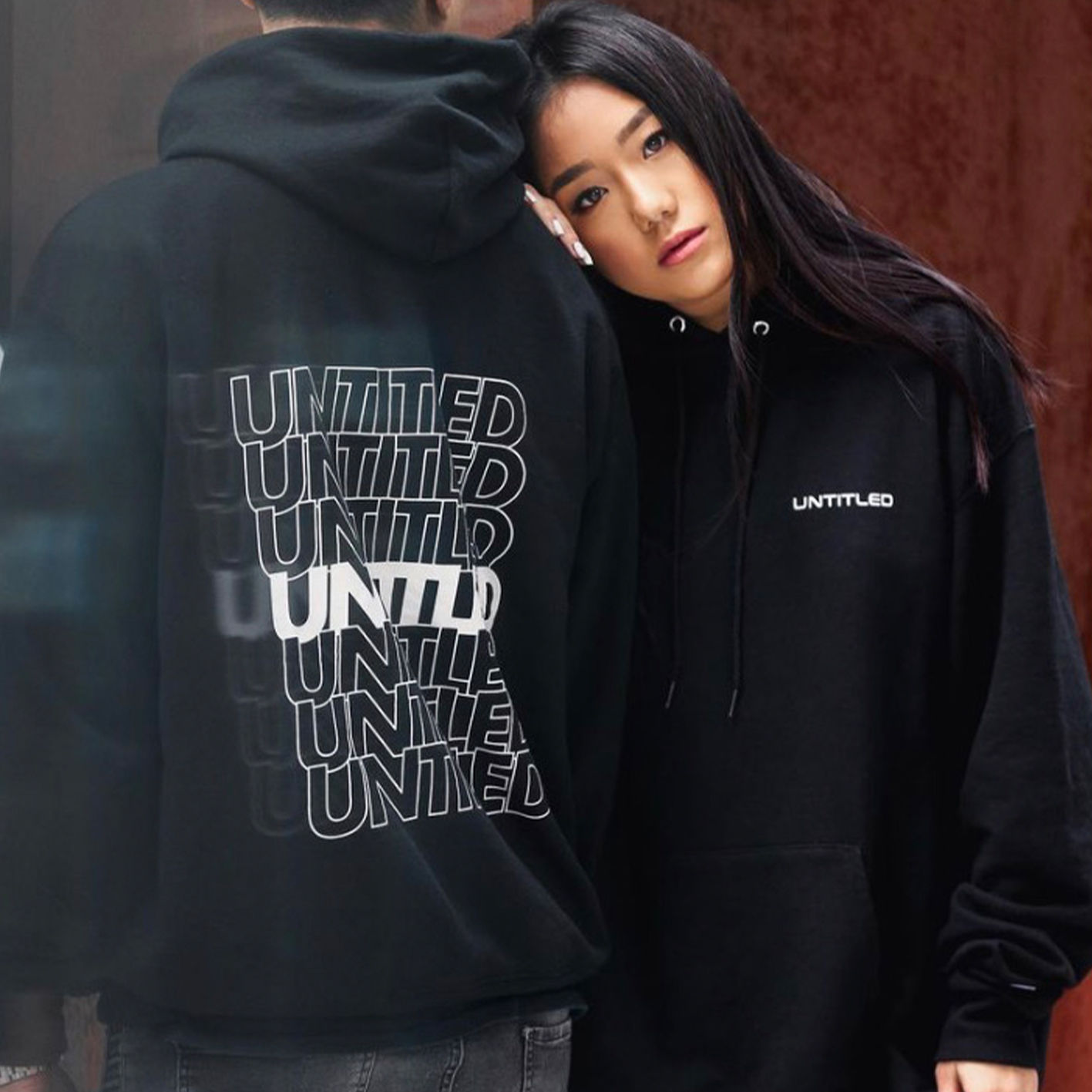 Check out this large screen print we did on a hoodie