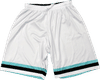 Am image of a Custom Sublimated Youth Girls Basketball Shorts in Full Colour Sublimation!